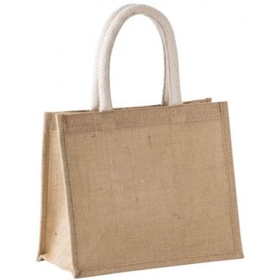 Kimood Jutová plátěná taška Tote přírodní – Hledejceny.cz
