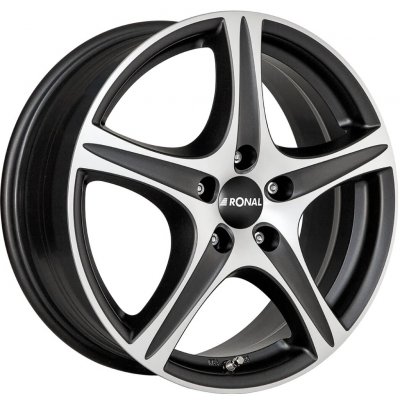 Ronal R56 6x15 5x100 ET38 black – Hledejceny.cz