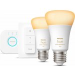 Philips Startovací sada Hue Bridge + 2 x E27 8W WA žárovka + vypínač – Hledejceny.cz