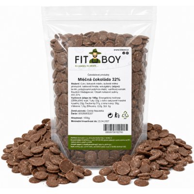 Fitboy Mléčná 32% 1 kg – Hledejceny.cz