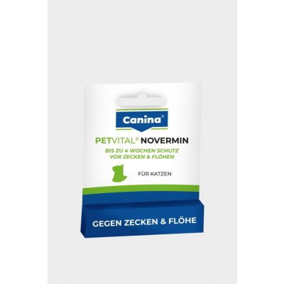 Canina PETVITAL Novermin pro kočky na klíšťata a cizopasný hmyz 2 ml – Hledejceny.cz