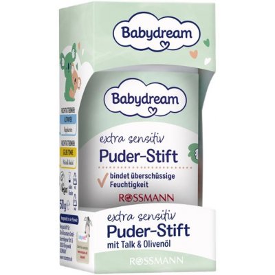 Babydream Pudr extra sensitive 50 g – Sleviste.cz