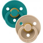 Bibs Colour dudlíky z přírodní kaučuk 2ks Taupe Scuba – Zboží Dáma