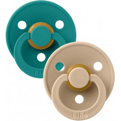 Bibs Colour dudlíky z přírodní kaučuk 2ks Taupe Scuba – Zboží Dáma