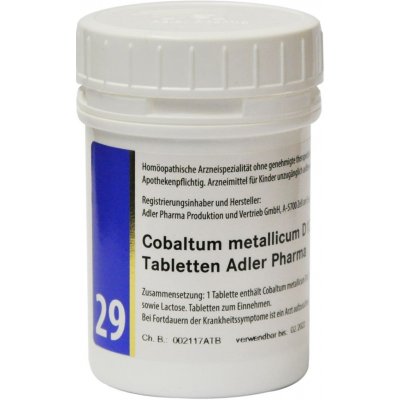Adler Pharma Schüsslerovy soli Nr. 29 Cobaltum metallicum D12 400 tablet – Hledejceny.cz