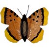 Magnetky pro děti Dvěděti Dřevěná magnetka velká Motýl