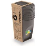 Prosperplast Sada 4 odpadkových košů SORTIBOX IV šedý 4 x 35 l – Zboží Dáma