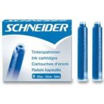 Schneider 6603 inkoustové bombičky modré 6 ks – Zboží Mobilmania