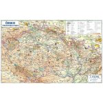 Excart Maps Česko – nástěnná vlastivědná mapa 136 x 87 cm Varianta: bez rámu v tubusu, Provedení: laminovaná mapa v lištách – Zboží Dáma Excart Maps Česko – nástěnná vlastivědná mapa 136 x 87 cm Varianta: bez rámu v tubusu, Provedení: laminovaná mapa v lištách – Zboží Dáma