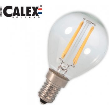 Calex LED žárovka E14 P45 3W 300lm Teplá bílá 2700K čirá