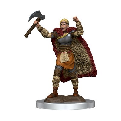 WizKids D&D Icons of the Realms Premium Figures: Female Human Barbarian
