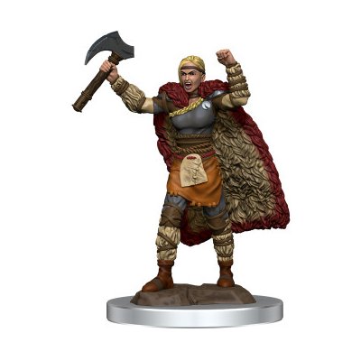 WizKids D&D Icons of the Realms Premium Figures: Female Human Barbarian – Zboží Mobilmania