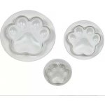 Dortisimo Plastové vypichovače Tlapky (3 ks) – Hledejceny.cz