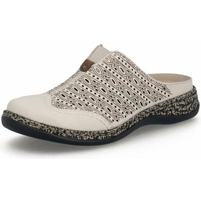 Rieker dámské nazouváky 46376-60 béžová – Hledejceny.cz