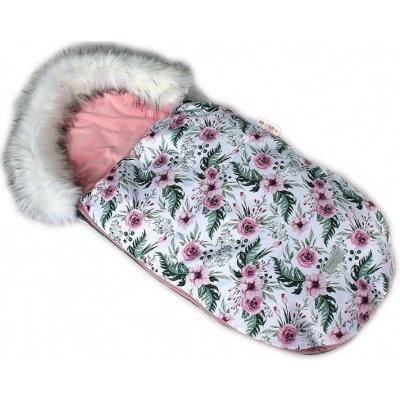 Baby Nellys 105 x 55 Velvet Winter Lux Flowers – Hledejceny.cz