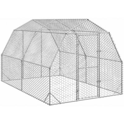 vidaXL Výběh pro slepice 2,5 × 4 × 2,25 m pozinkovaná ocel 9799.3328516 – Sleviste.cz
