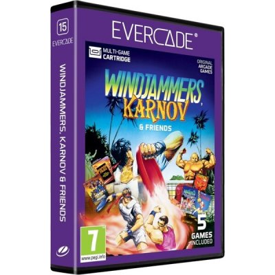 Windjammers, Karnov & Friends (Evercade Cartridge) – Sleviste.cz