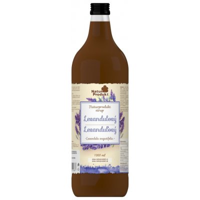 Naturprodukt sirup Levandulový 1 l – Sleviste.cz