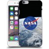 Pouzdro a kryt na mobilní telefon Apple Pouzdro Picasee silikonové Apple iPhone 6/6S - Nasa Earth čiré