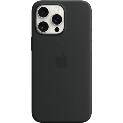 Apple Silikonové s MagSafe iPhone 15 Pro Max, černé MT1M3ZM/A