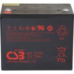 CSB 12V 75Ah GPL12750 – Zboží Mobilmania
