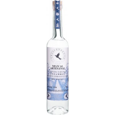 Trascendente Mezcal Artesanal Joven Ensamble 40% 0,7 l (holá láhev) – Zboží Dáma