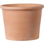 Deroma Květináč Cilindro Bordato Primitivo White terakota 28 x 22 cm – Hledejceny.cz