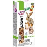 LOLO SMAKERS 3v1 klasy ovoce zelenina carob Hlodavec 135 g – Zboží Dáma