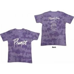 Prince Purple Rain wash Collection Back Print