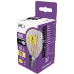 Emos LED žárovka Filament Mini Globe E14 3,4 W 40 W 470 lm teplá bílá – Zboží Mobilmania