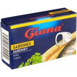 Giana Sardinky ve slaném nálevu a rostlinném oleji 125 g – Zboží Dáma