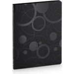 Karton P+P Black & White 4 kroužkový pořadač PP 2 cm černý – Zboží Živě