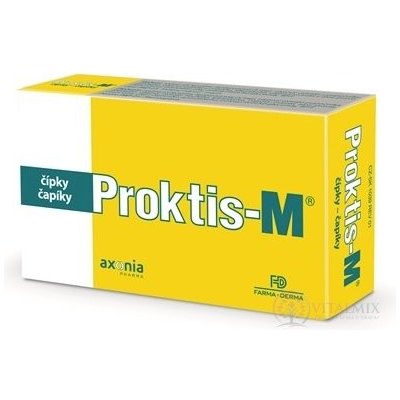 PROKTIS-M rektální čípky na hojení ran s obsahem kyseliny hyaluronové 10 ks – Hledejceny.cz
