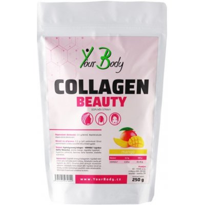 Yourbody COLLAGEN BEAUTY mango 250 g – Hledejceny.cz