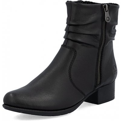Rieker dámské kotníkové boty 78656-00 černá – Zboží Dáma