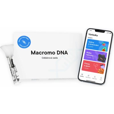 Macromo DNA Health Domácí DNA test zdraví – Zboží Mobilmania