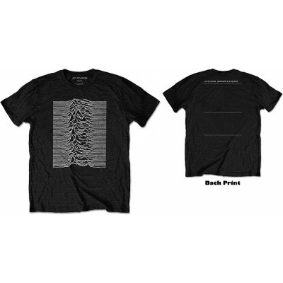 Joy Division tričko Unknown Pleasures W/Back Print