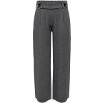 JDY dámské široké kalhoty s vysokým pasem šedé – Zboží Dáma