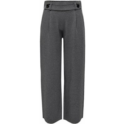 JDY dámské široké kalhoty s vysokým pasem šedé – Zboží Dáma