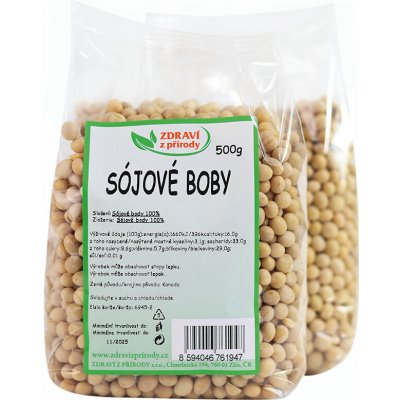 IPJ Natur Boby sojové 0,5 kg – Hledejceny.cz
