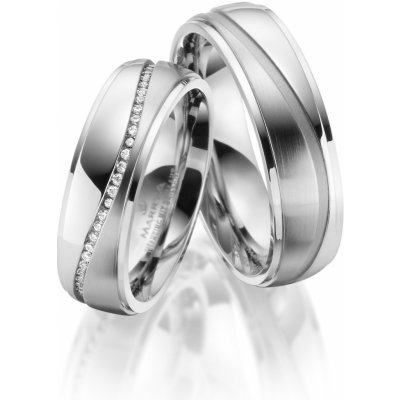 Snubní prsteny z chirurgické oceli ES 26 – Zboží Mobilmania