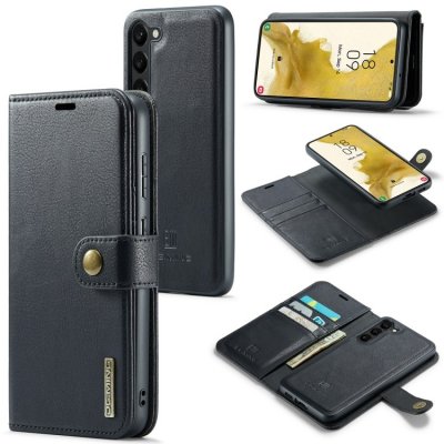 Pouzdro DG.MING Peněženkové 2v1 Samsung Galaxy S23 5G černé