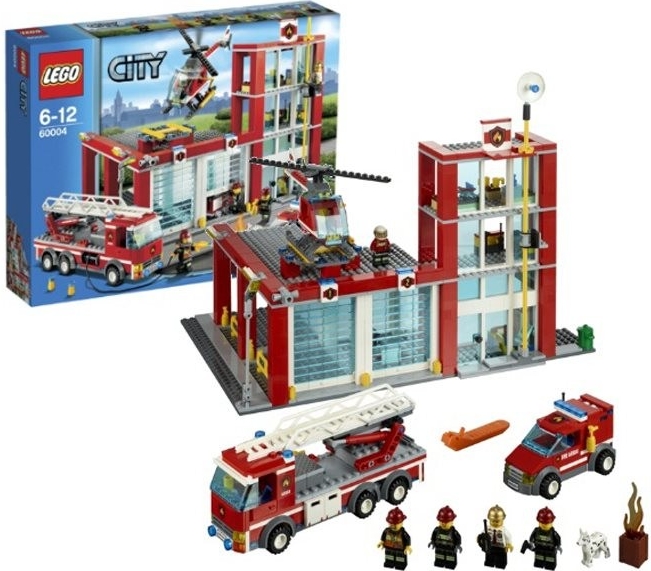 LEGO® City 60004 Hasičská stanice od 3 995 Kč - Heureka.cz