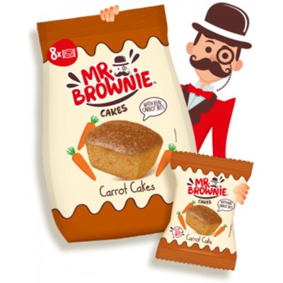 Mr. Brownie Mrkvové Brownies 200g – Hledejceny.cz