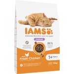 Iams Cat Adult All Breeds Hairball Control Chicken 10 kg – Sleviste.cz