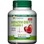 Bio Pharma Koenzym Q10 Forte 60 mg + Vitamín E 60 + 60 tobolek – Hledejceny.cz