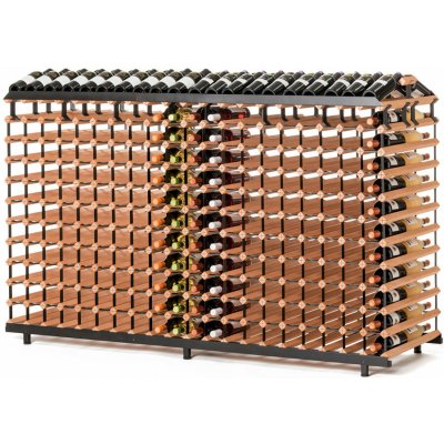 Raxi Classix 9480D Stojan na 480 lahví z oceli a masivního dřeva – Sleviste.cz