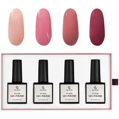 GloryStyles Sada gel laků GP13 Jelly – Zboží Dáma