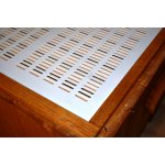 BE-EQ Mateří mřížka plastová bílá 420/420 – Zboží Dáma