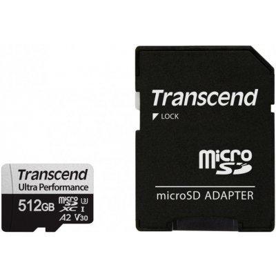 Transcend microSDXC UHS-I U3 512 GB TS512GUSD340S – Zbozi.Blesk.cz